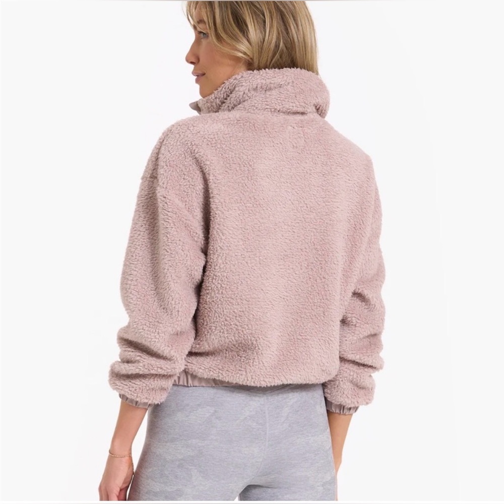Vuori Cozy Sherpa Jacket, Light Pink (Umber), XXS, Good Condition! - Picture 3 of 8